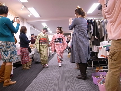 やまもとゆみ着物ショー１