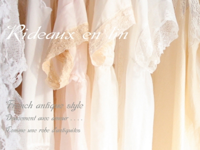 Rideaux en lin/リドアンラン 2013ss_2