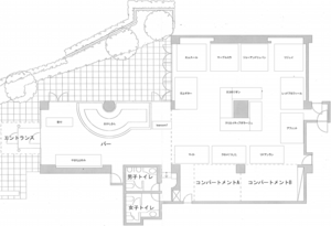 アパレル合同展示会出展ブランドレイアウト